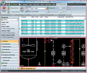 The AutoCAD P&ID extraction tool in use